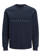 Jack and Jones Copenhagen - rundhalset sweat med broderi - HUSET Men & Women