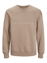 Jack and Jones Copenhagen - rundhalset sweat med broderi - HUSET Men & Women