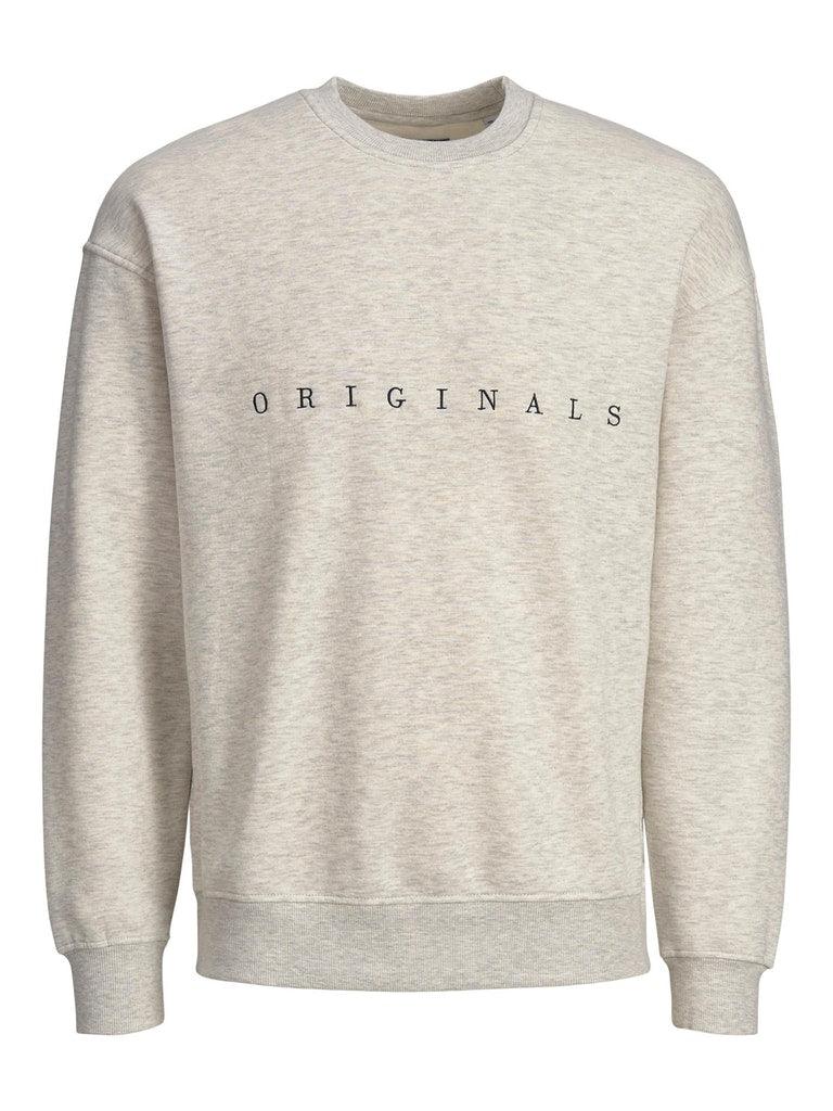 Jack and Jones Copenhagen - rundhalset sweat med broderi - HUSET Men & Women