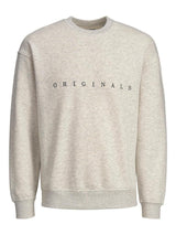 Jack and Jones Copenhagen - rundhalset sweat med broderi - HUSET Men & Women