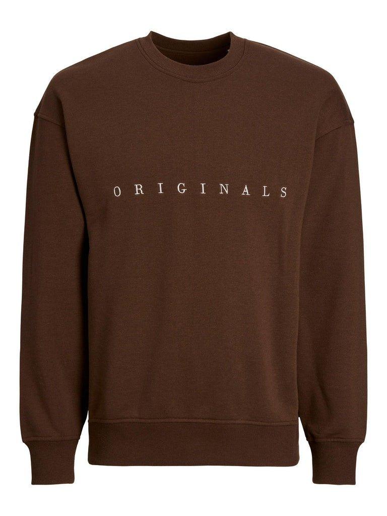 Jack and Jones Copenhagen - rundhalset sweat med broderi - HUSET Men & Women