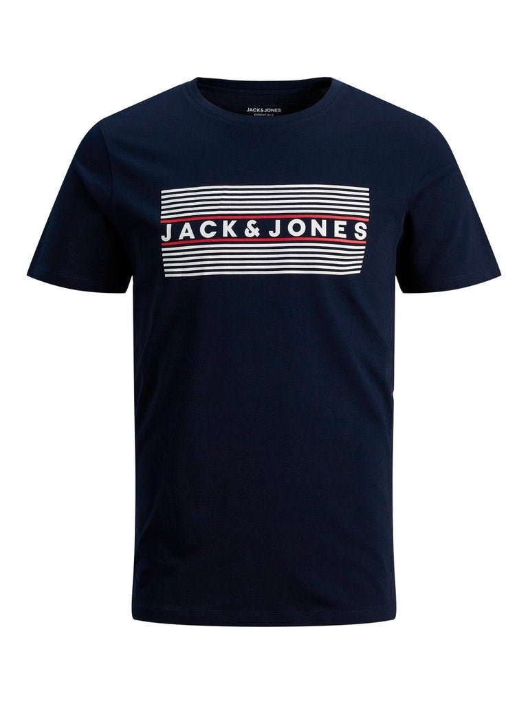 Jack and Jones Corp - Slimfit logo T-shirt (6577239621711)