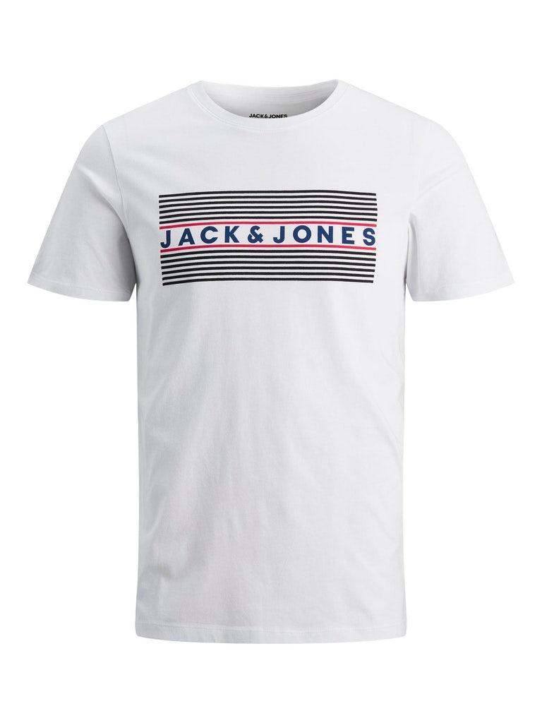 Jack and Jones Corp - Slimfit logo T-shirt - HUSET Men & Women