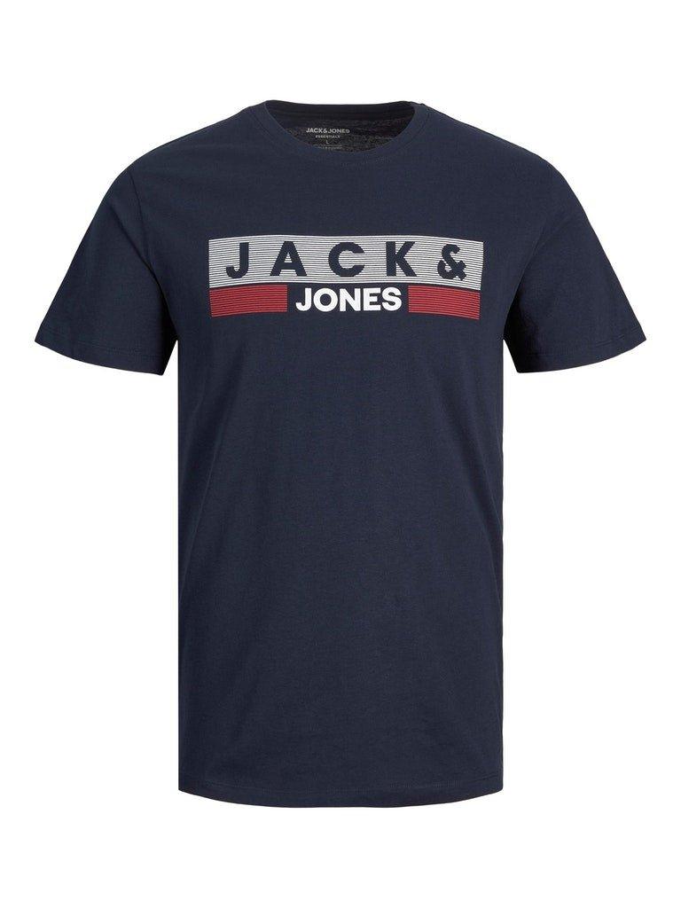 Jack and Jones Corp - Slimfit logo T-shirt - HUSET Men & Women