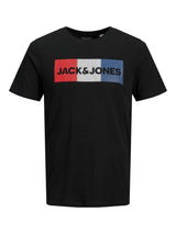 Jack and Jones Corp - Slimfit logo T-shirt - HUSET Men & Women