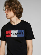 Jack and Jones Corp - Slimfit logo T-shirt - HUSET Men & Women