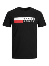 Jack and Jones Corp - Slimfit logo T-shirt - HUSET Men & Women