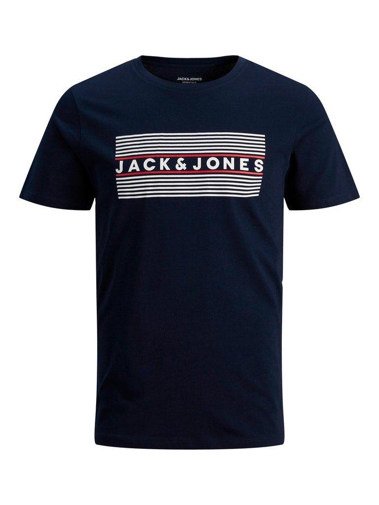 Jack and Jones Corp - Slimfit logo T-shirt - HUSET Men & Women