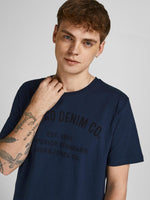 Jack and Jones Denim - T-shirt med print (7598421803260)