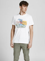 Jack and Jones Ian - T-shirt med print - HUSET Men & Women