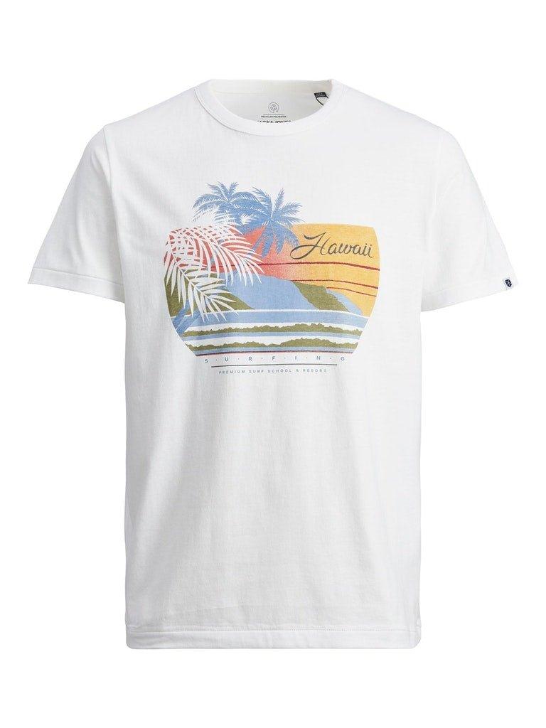Jack and Jones Ian - T-shirt med print - HUSET Men & Women