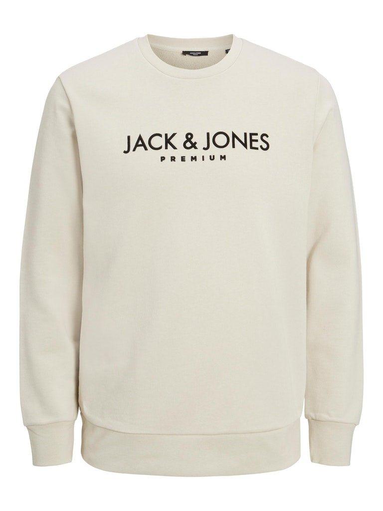 Jack & Jones Jake - Logo rundhalset sweatshirt - HUSET Men & Women