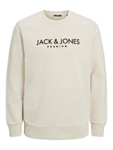 Jack & Jones Jake - Logo rundhalset sweatshirt - HUSET Men & Women
