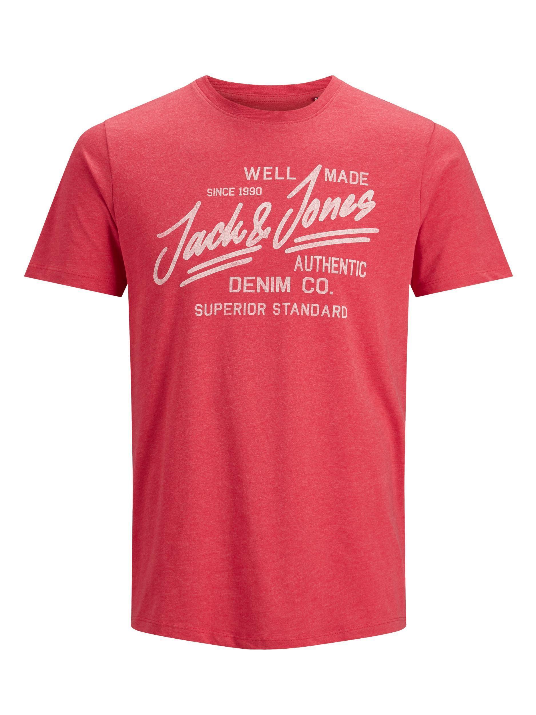 Jack & Jones Jeans Tee - T-shirt med logo print - HUSET Men & Women