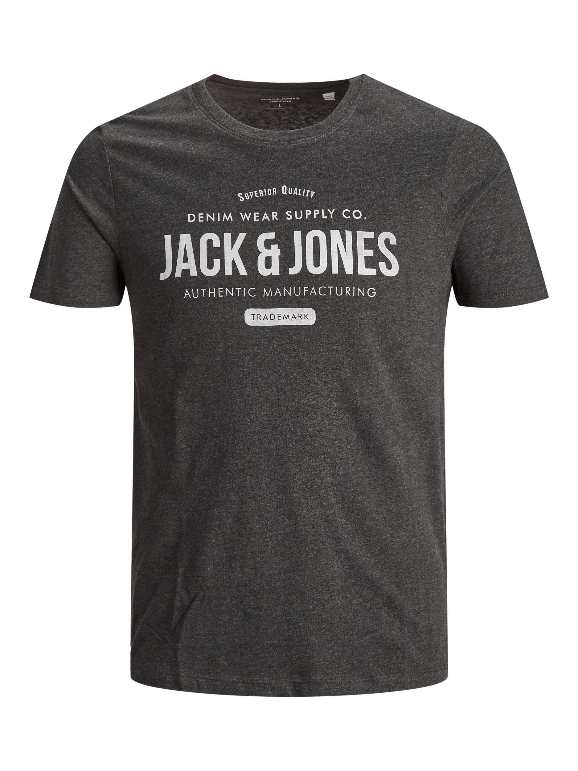Jack & Jones Jeans Tee - T-shirt med logo print - HUSET Men & Women