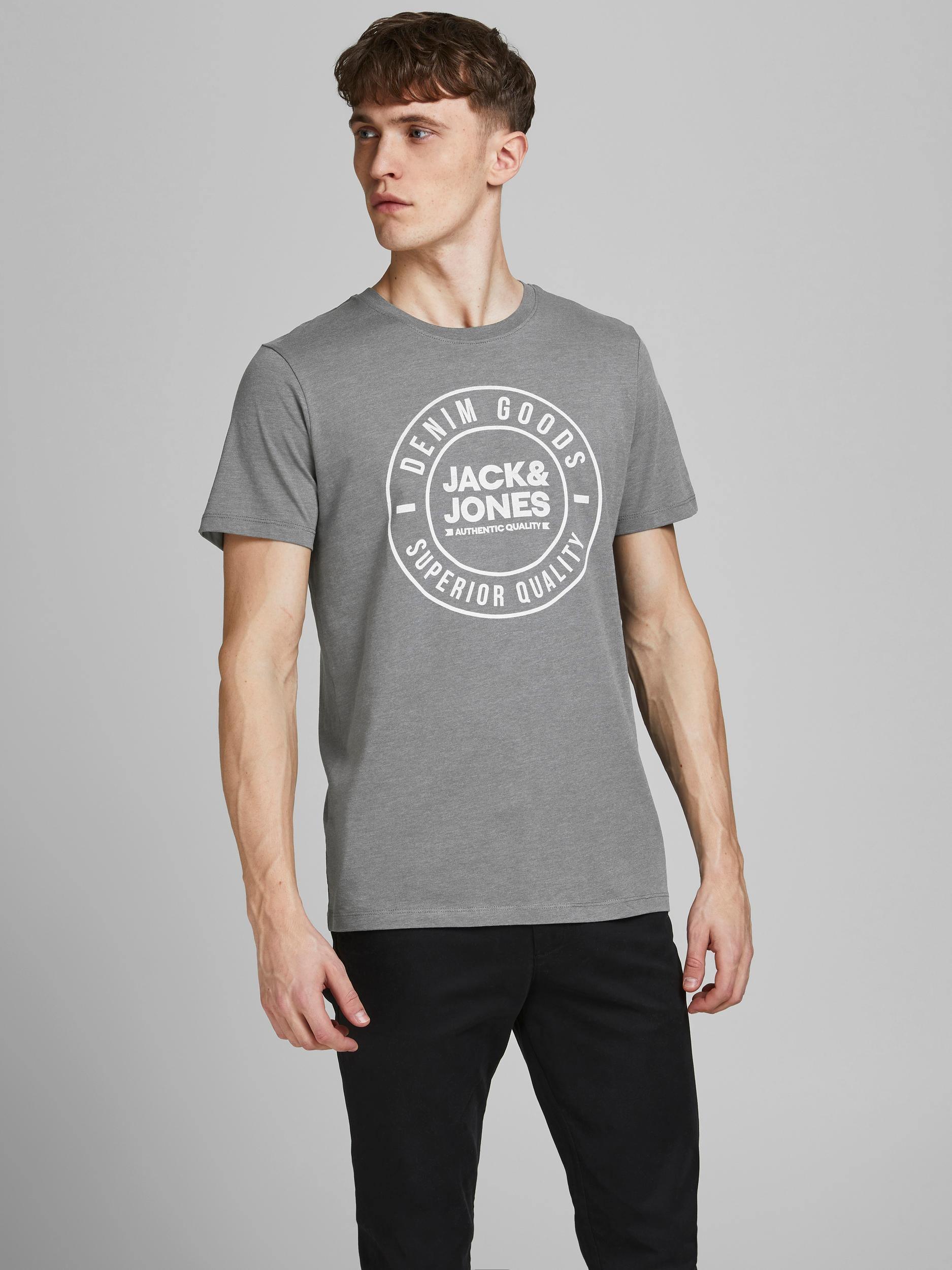 Jack & Jones Jeans Tee - T-shirt med logo print - HUSET Men & Women