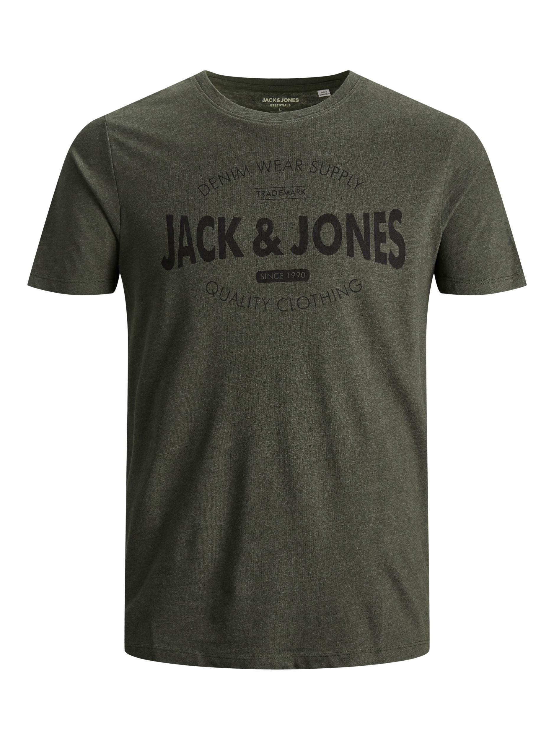 Jack & Jones Jeans Tee - T-shirt med logo print - HUSET Men & Women