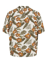 Jack & Jones Jeff - Kortærmet printet viskose skjorte - HUSET Men & Women