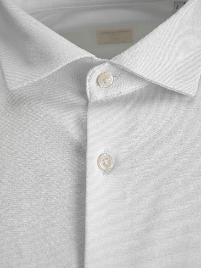 Jack and Jones Jersey - Travel slim fit kortærmet skjorte - HUSET Men & Women