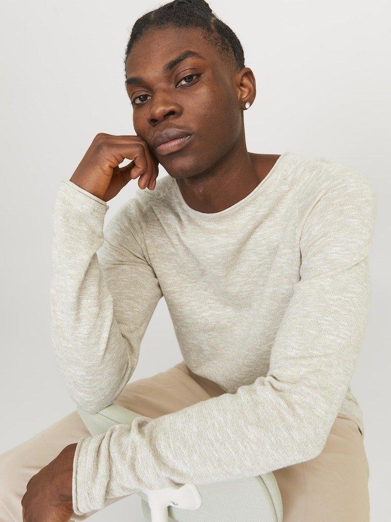 Jack & Jones Linen - Strikket pullover - HUSET Men & Women