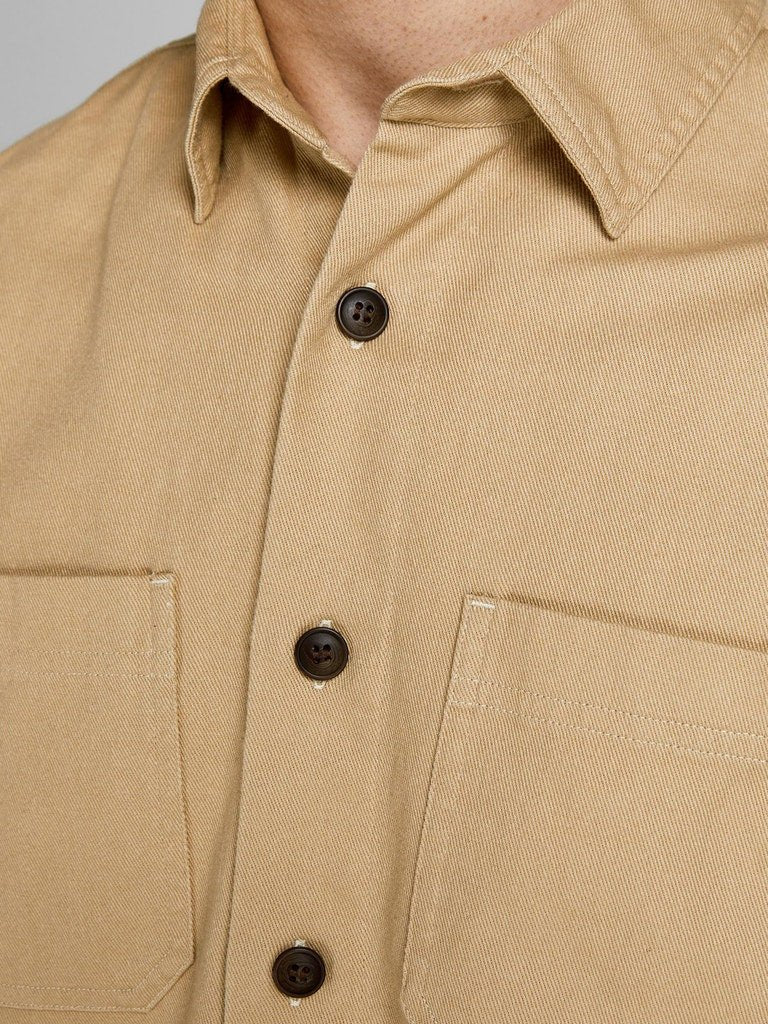 jjLogan Linen Overshirt LS SN (7598177517820)