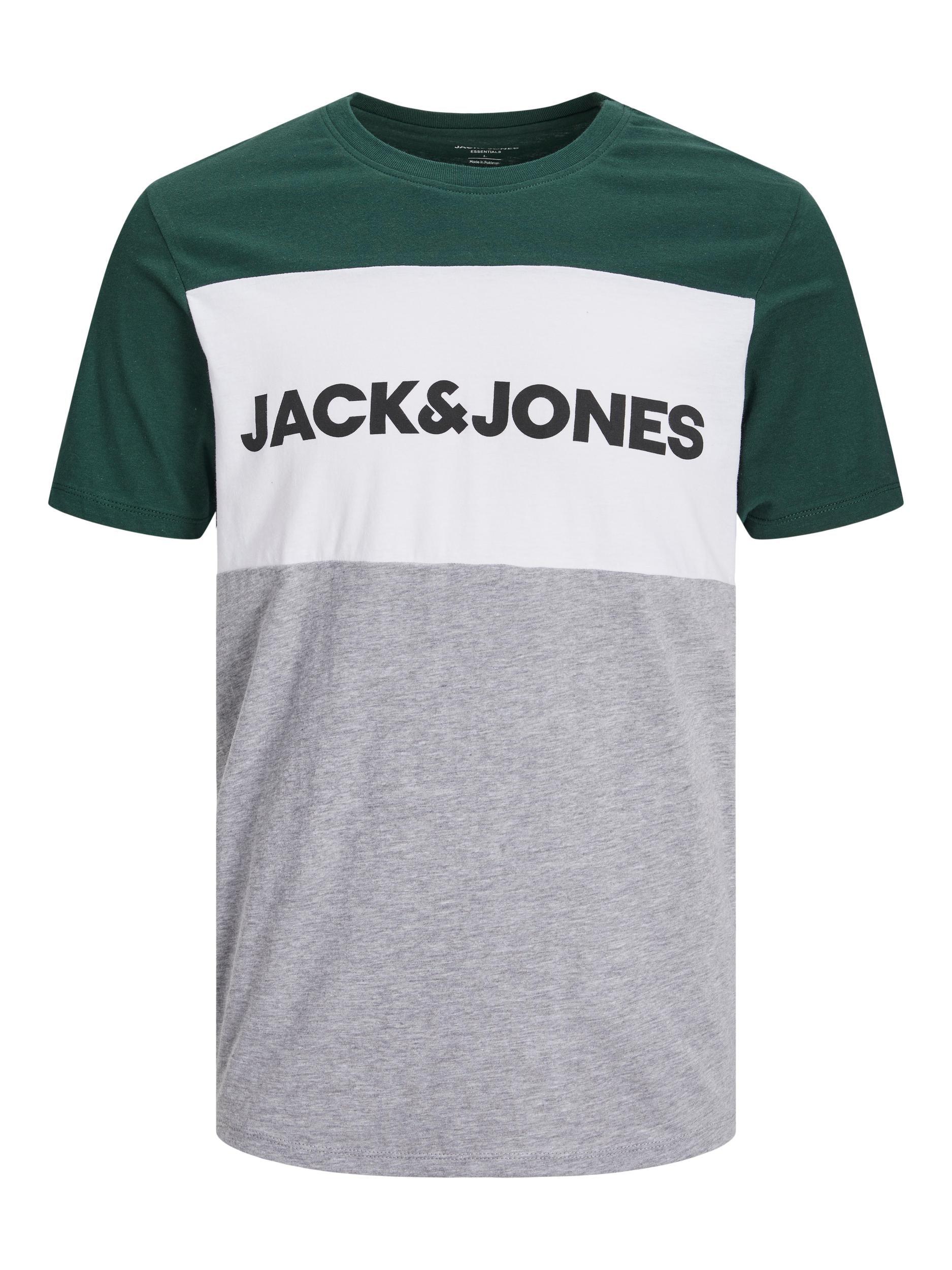 Jack & Jones Logo Blocking - T-shirt - HUSET Men & Women