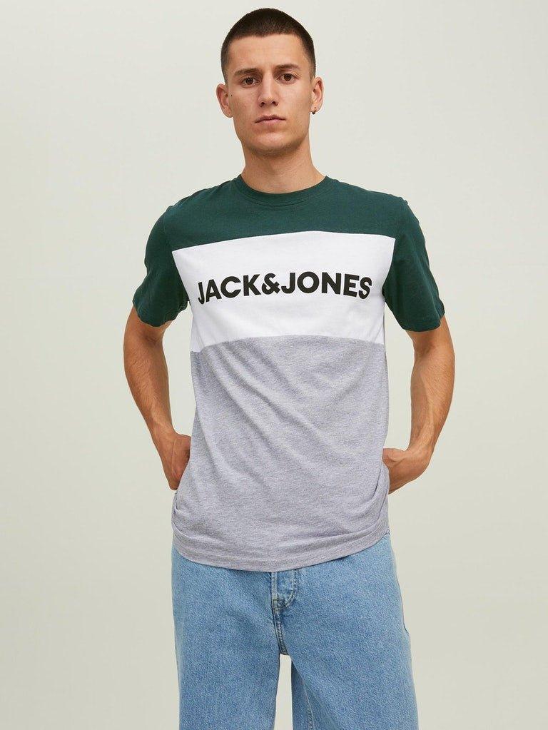 Jack & Jones Logo Blocking - T-shirt - HUSET Men & Women