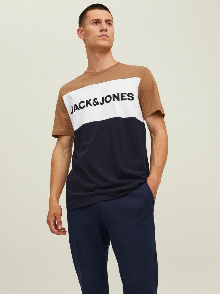 Jack & Jones Logo Blocking - T-shirt - HUSET Men & Women