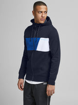 Jack & Jones Mars - Hættetrøje m. lynlås - HUSET Men & Women