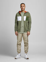 Jack & Jones Mars - Hættetrøje m. lynlås - HUSET Men & Women