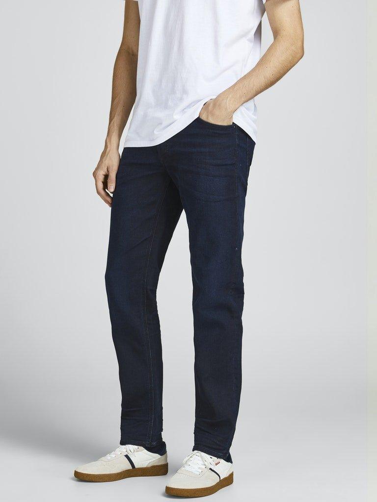 Jack and Jones Mike - 397 mørkeblå comfort fit jeans - HUSET Men & Women