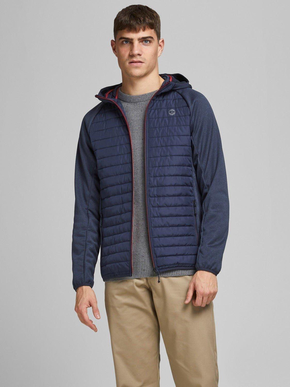 Jack and Jones Multi Quilted - Hybrid Jakke - HUSET Men & Women
