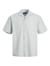Jack & Jones Palma - Kortærmet Seersucker skjorte i relaxed fit - HUSET Men & Women