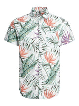 Jack and Jones Plain Coastal - Kortærmet skjorte i slimfit - HUSET Men & Women