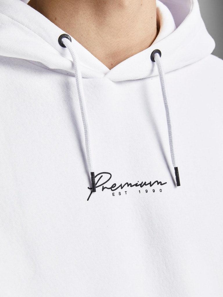 Jack and Jones Premium Booster - logo hoodie - HUSET Men & Women