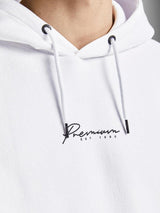 Jack and Jones Premium Booster - logo hoodie - HUSET Men & Women