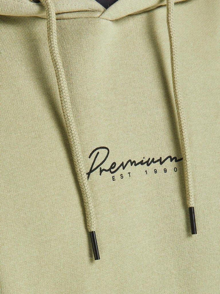 Jack and Jones Premium Booster - logo hoodie - HUSET Men & Women