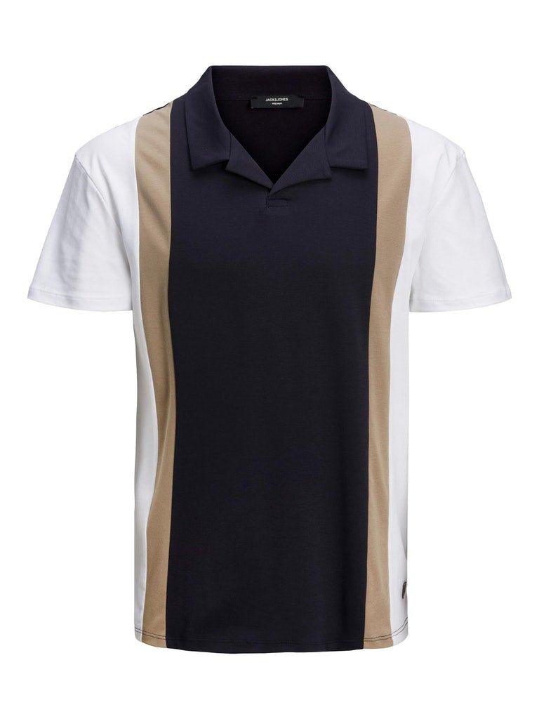 Jack and Jones Retro - Stribet polo i relax fit - HUSET Men & Women