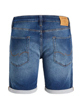 Jack and Jones Rick 006 - Mørkeblå denim shorts - HUSET Men & Women