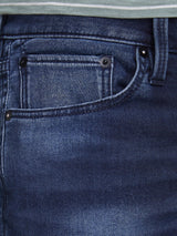 Jack and Jones Rick 011 - Mørkeblå denim shorts - HUSET Men & Women