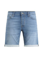 Jack and Jones Rick 306 - Lyseblå denim shorts (7580087288060)