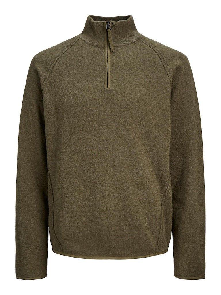 Jack & Jones Shade - Half-zip strik - HUSET Men & Women