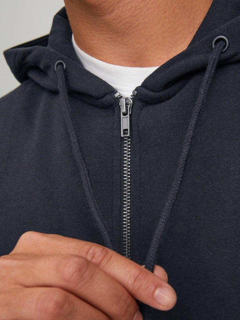 Jack & Jones Star - Basis sweat hoodie med lynlås - HUSET Men & Women