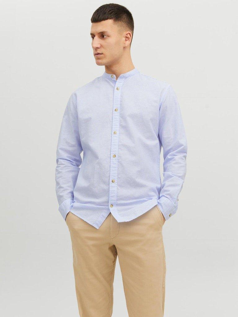 Jack & Jones Summer Band - Stribet slim fit skjorte - HUSET Men & Women