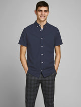 Jack & Jones Summer - Slimfit kortærmet skjorte - HUSET Men & Women