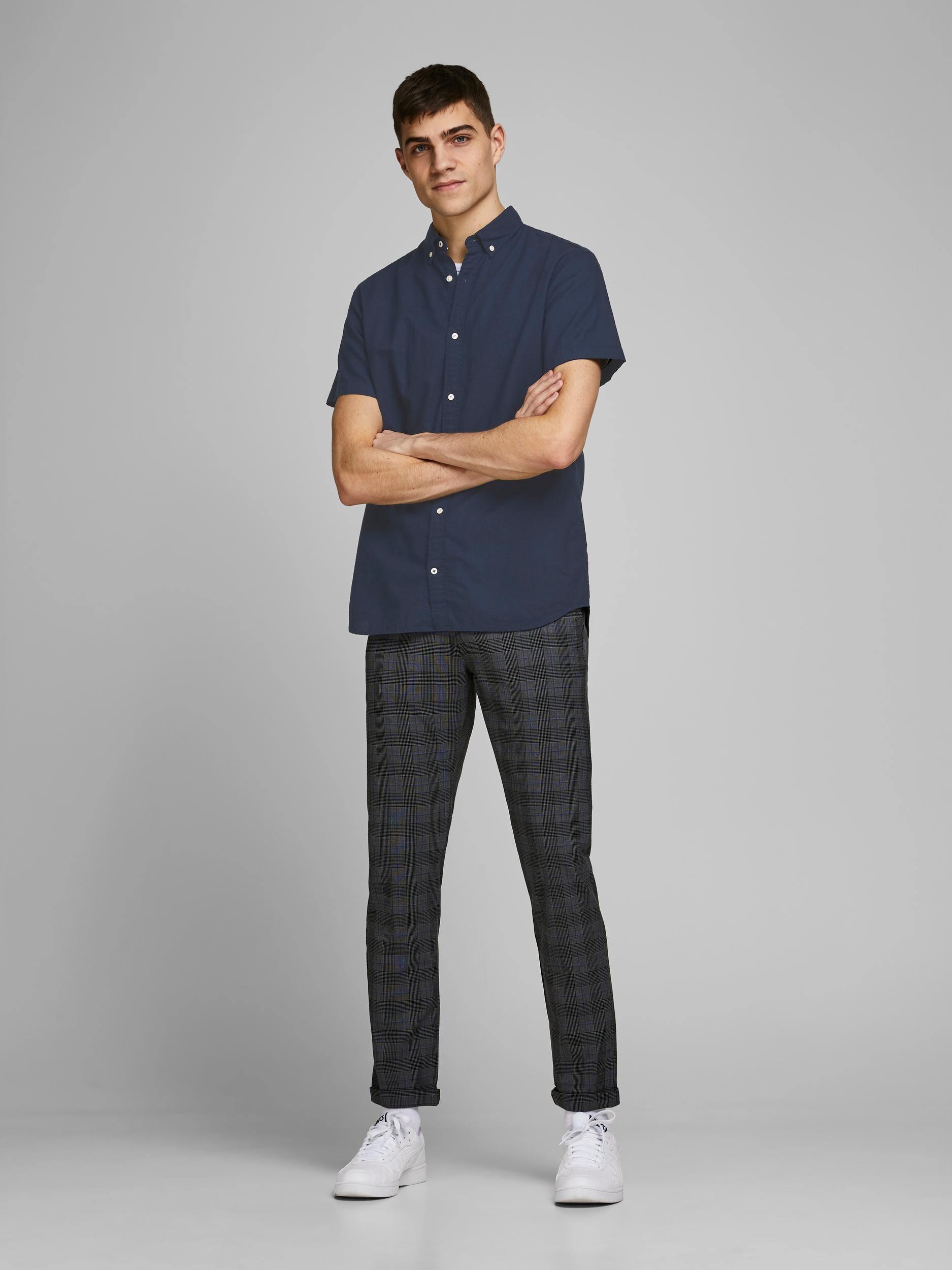 Jack & Jones Summer - Slimfit kortærmet skjorte - HUSET Men & Women