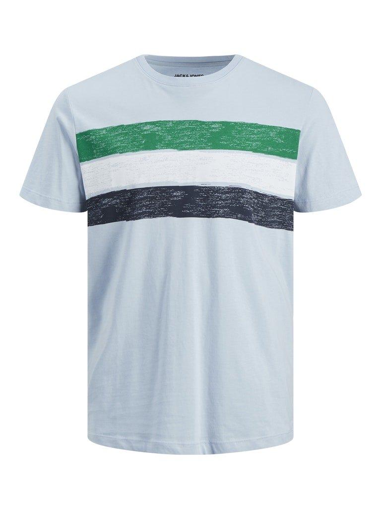 Jack and Jones Sunset - stribet T-shirt - HUSET Men & Women