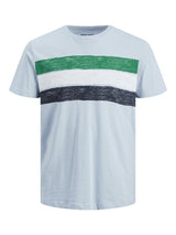 Jack and Jones Sunset - stribet T-shirt - HUSET Men & Women