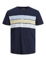 Jack and Jones Sunset - stribet T-shirt - HUSET Men & Women