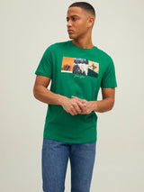 Jack and Jones Sunstrike - Printet T-shirt - HUSET Men & Women